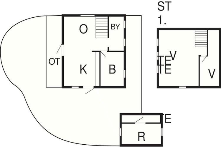 6 Person Holiday Home In R M Vesterhede 외부 사진